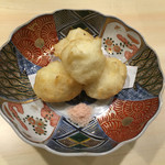 旬菜 おぐら家 - うにのとろろ揚げ