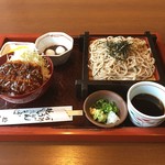 Shiyou Getsuan - 味噌カツざるそばランチ