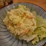 串酒房はっ鳥 - ポテサラ～シンプルで美味し