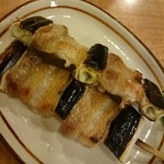 串酒房はっ鳥 - ねぎまの塩！カリッとそしてジューシー♡