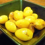 Bar Agit - ぎんなんの燻製　￥２５０