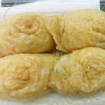 みどり屋 - 大好物のいなりすしは、さすがに食べきれないので持ち帰り。晩御飯のときに食べる予定です。