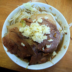 2016年7月10日(日)　ラーメンプチ(ニンニク有)太麺680円