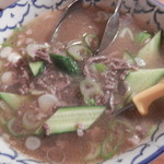 シリンゴル - 〆の・・・マトン出汁麵！