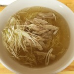 ラーメン慶 - 鶏肉つゆそば