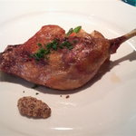 本日のコース（ランチ）　鴨モモ肉のコンフィ