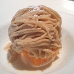 Restaurant27 - 本日のコース（ランチ）　和栗のモンブラン