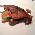 本日のコース（ランチ）　鴨モモ肉のコンフィ