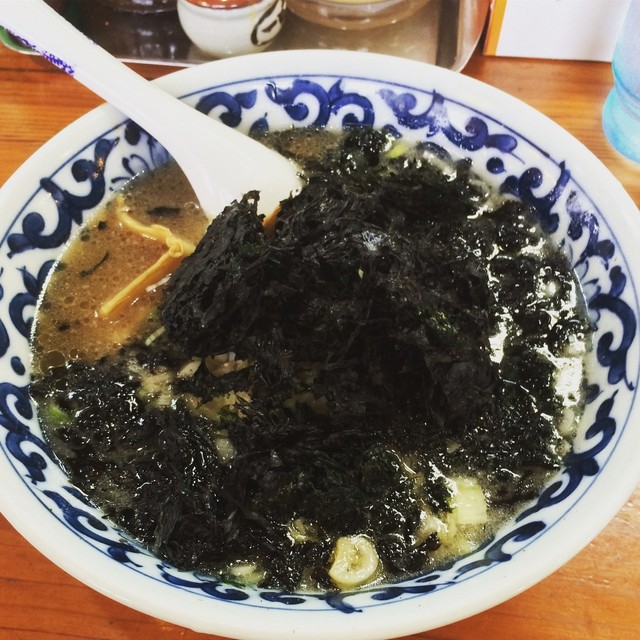 変り種 岩のりラーメン By にくそん78 がんこや かるがん つくば店 荒川沖 ラーメン 食べログ