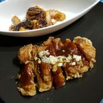 2016・油淋鶏とタコのから揚げ、盛り付けは吉宗くんち。