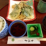 やま十 - 料理写真:日替わり気まぐれランチ(2016.07現在)