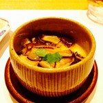 鮓 きずな - 【岡山県】椎茸茶碗蒸し、太刀魚の出汁で!!