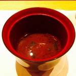 鮓 きずな - 【三重県】 青さ入り 赤だし!!