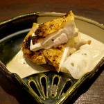 出汁さんろくぼう - 但馬地鶏の塩焼き (2016.8)