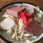 仲本食堂 - 28.8 ポークそば@680円