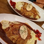 くるみ - ｲﾝﾃﾞｨｱﾝｵﾑﾗｲｽ600円☆手前が女性用☆8/2