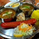 バンチャガル - チキンと野菜カレー
