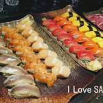 I LOVE SAKE - 美味しい、美味しいお寿司