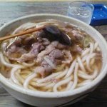 尾山町末廣亭 - 肉うどん（大盛り）