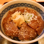Omote Kouji - 新鮮かつおの寿司丼
                        