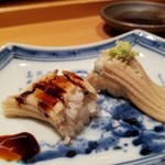 鮨　あずま - 蒸し穴子