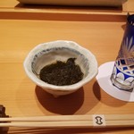 鮨　あずま - 岩モズク