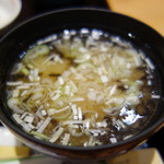 丸新 - 海苔の味噌汁