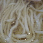 らーめんシゲトミ - 麺アップ