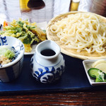 睦庵 - 天ぷらうどん