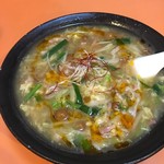 東天閣 - 酸辣湯麺