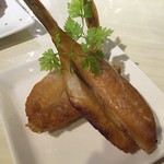 クワトロチンクエ - 河豚のスモーク(400円)