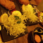 居酒屋 おいちょ - 卵黄ソースにドボンです