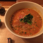 粗挽き挽肉担々麺