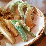 島野菜の天ぷら