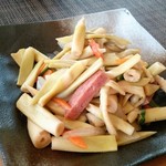 キッチンイナバ - 島タケノコのチャンプルー