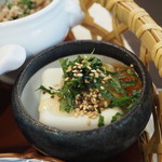 ペンションプチポワ - お豆腐アップ