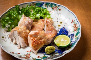 恵比寿 吉乃坐 - 大山鶏の天日干し塩焼き