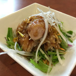 Shen chuu fan - ランチの油淋鶏 (ユーリンチィ)のサラダ
