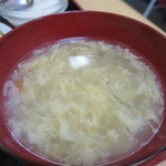 鳳味園 - かき玉スープアップ