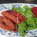 TAPAS桜台 - ウインナー炒￥350