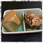 十八番 - 今日のお通し。おきゅうと。