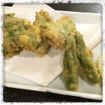 十八番 - ハモの天ぷら。