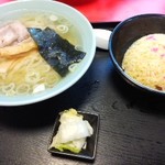 佐野ラ－メン たかの - ラーメンセット