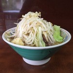 ラーメン二郎 - ミニらーめん600円野菜ニンニク