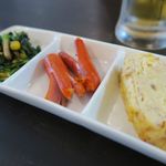 酒処 あり吉 - ハッピーアワーの3種盛