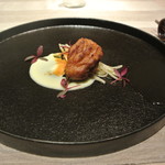 レヴォ - 新湊の穴子/灰付若布/白アスパラ