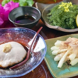 豊富なアラカルトメニュー