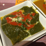 インド料理GARAentra - ほうれん草とチキン4辛