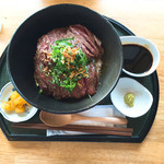 黒べぇさん - ダブルステーキ丼、単品（1590円税抜）