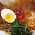 満州ニラら～めんの店 さかえや - 冷やし満州ニララーメン（アップ）
